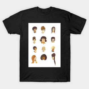 60s hairstyles T-Shirt